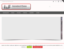 Tablet Screenshot of innovazionefinanza.it